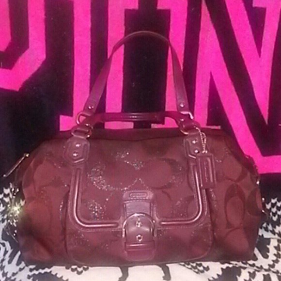 Coach Handbags - Gorgeous Maroon COACH Purse